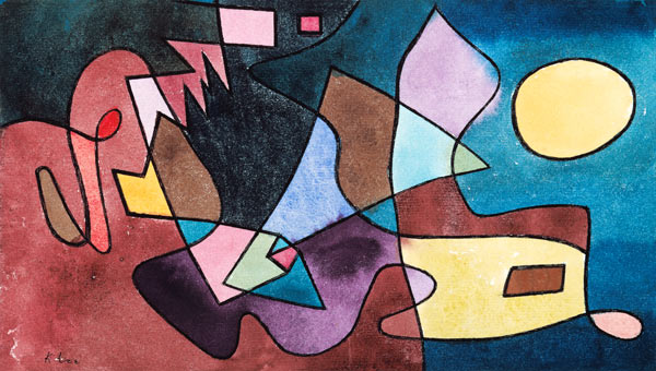 Dramatische Landschaft. from Paul Klee