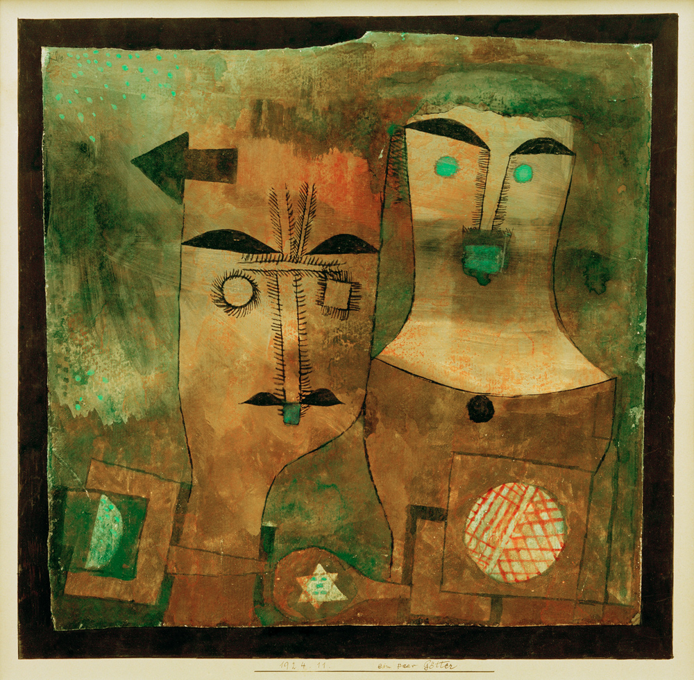 ein Paar Goetter, 1924, 11. from Paul Klee