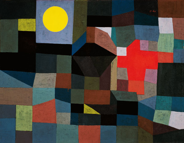 Fire at Full Moon from Paul Klee