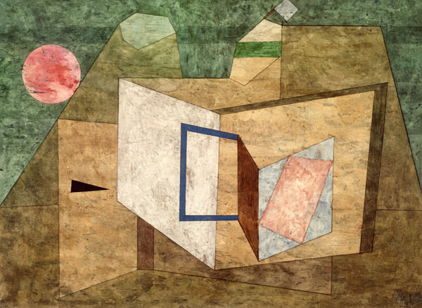 Geoeffnet, 1933. from Paul Klee