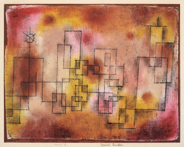 Geplante Bauten from Paul Klee