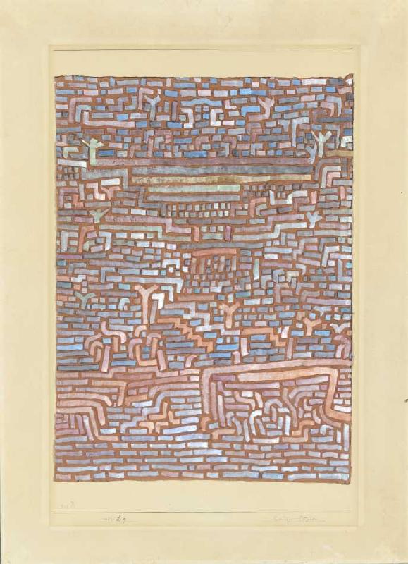 Heiliger Bezirk from Paul Klee