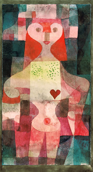 Herzdame from Paul Klee