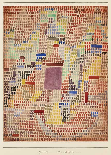 With the Entrance from Paul Klee