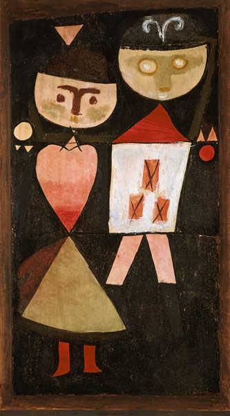 Kostümiertes Paar from Paul Klee