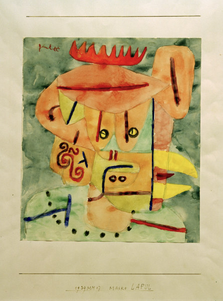 Maske LAPUL, from Paul Klee
