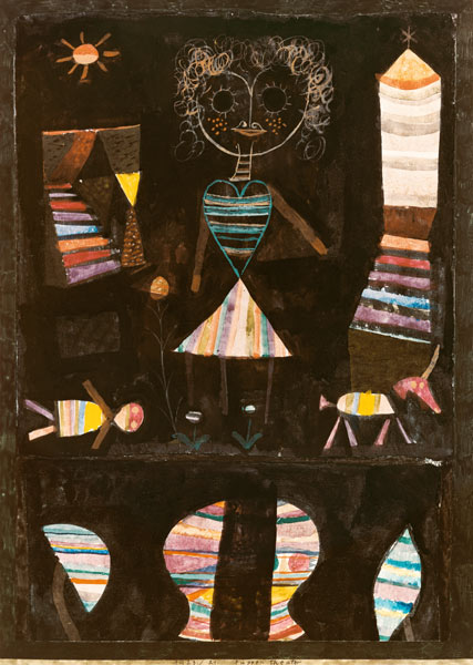 Puppentheater 1923 21 from Paul Klee