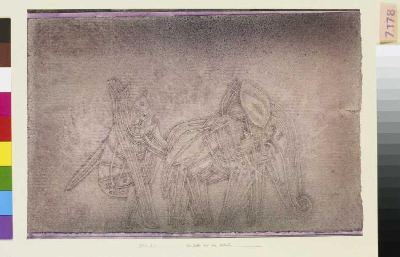Der Ritter mit dem Elefanten from Paul Klee