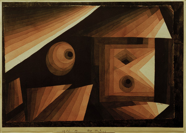 Rot-Stufung, 1921.89. from Paul Klee