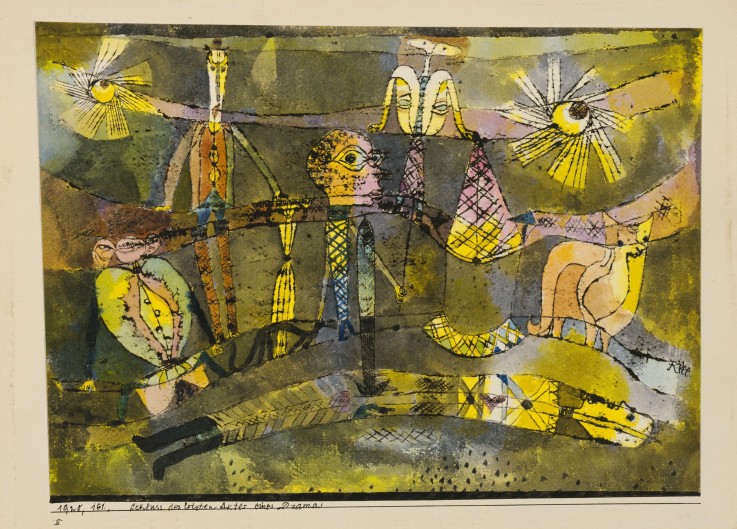 The End of the Last Act of a Drama from Paul Klee