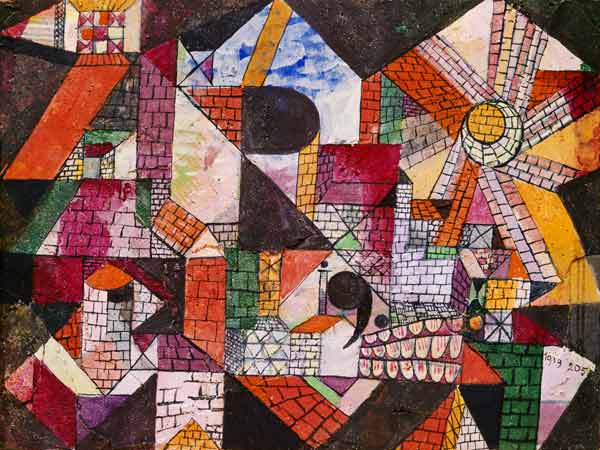 Stadt R, 1919/205. from Paul Klee