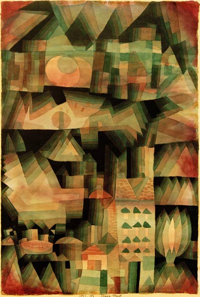 Traum-Stadt, 1921.106 from Paul Klee