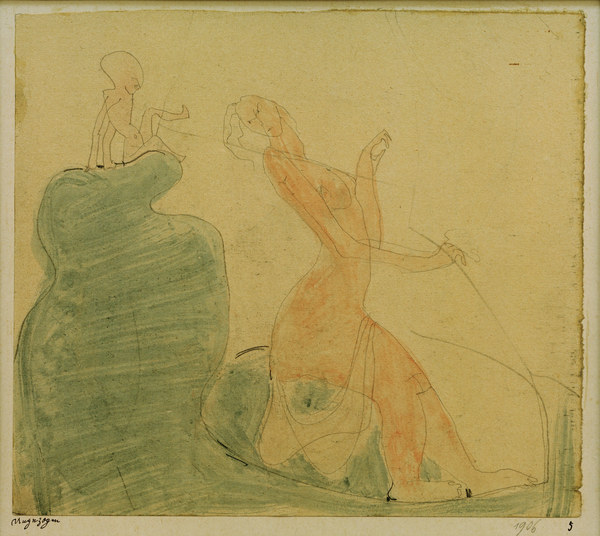 Ungezogen (Aphrodite und der from Paul Klee