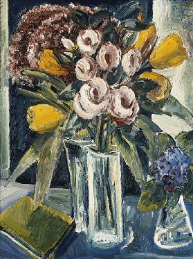 Stillleben mit Blumen; Stilleben mit Blumen, 1929