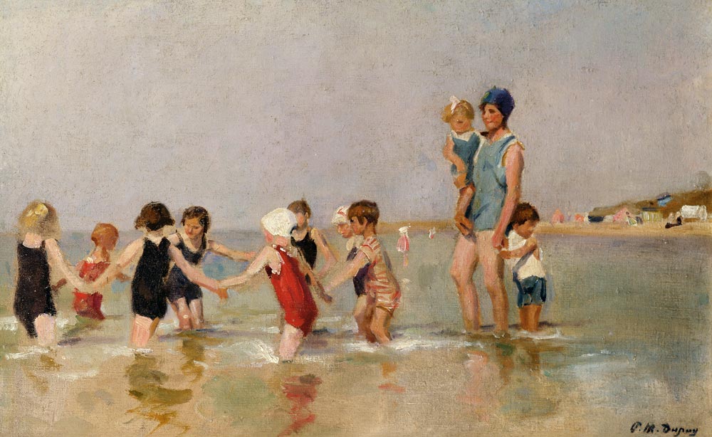 Kinder baden from Paul Michel Dupuy