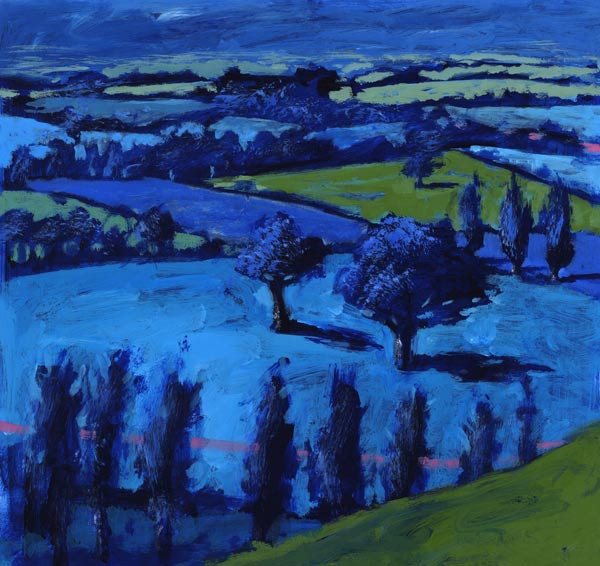 Blue landscape from Paul Powis