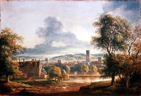 A View of Ipswich (w/c from Paul Sandby