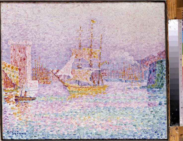 The Harbour at Marseilles from Paul Signac