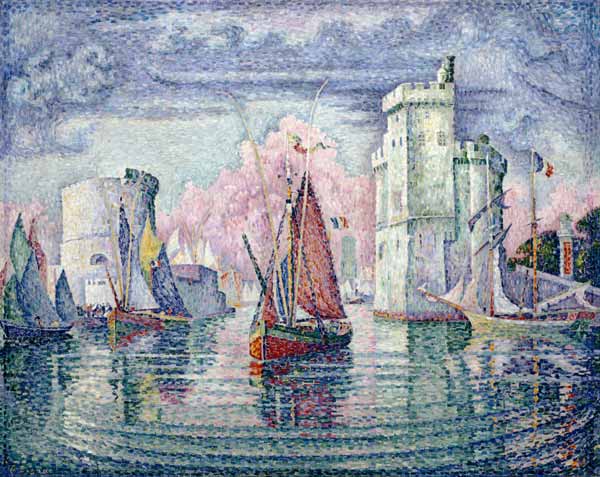 P.Signac, Hafen von La Rochelle from Paul Signac