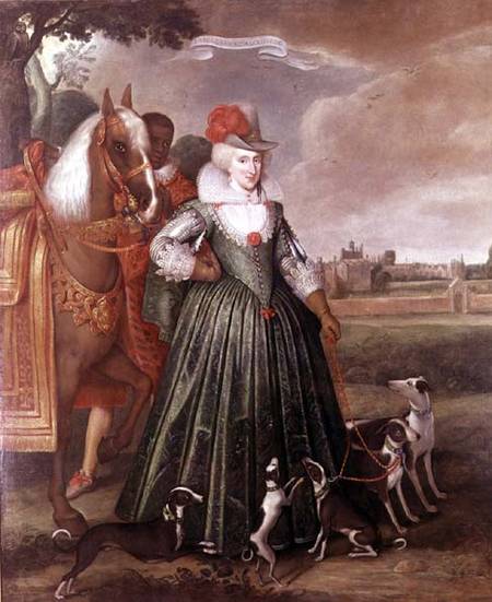 Anne of Denmark from Paul van Somer
