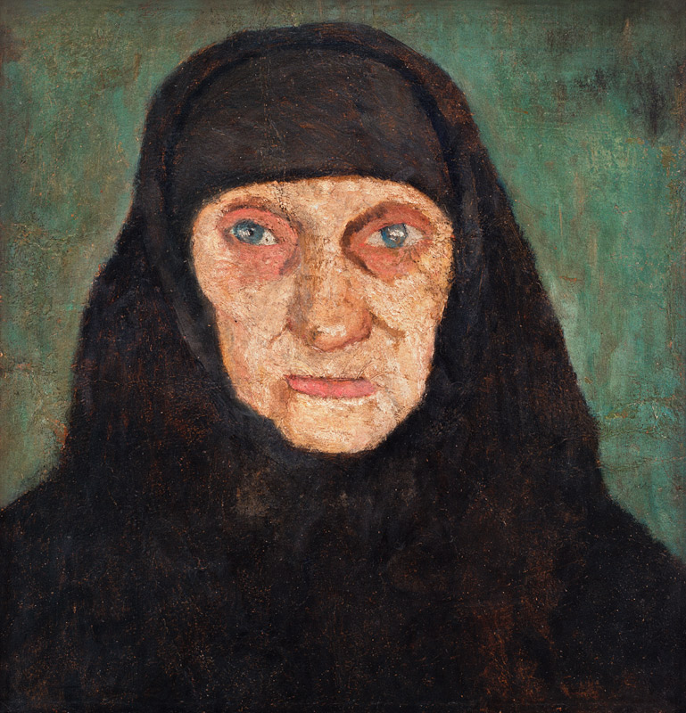 Head of Old Woman from Paula Modersohn-Becker