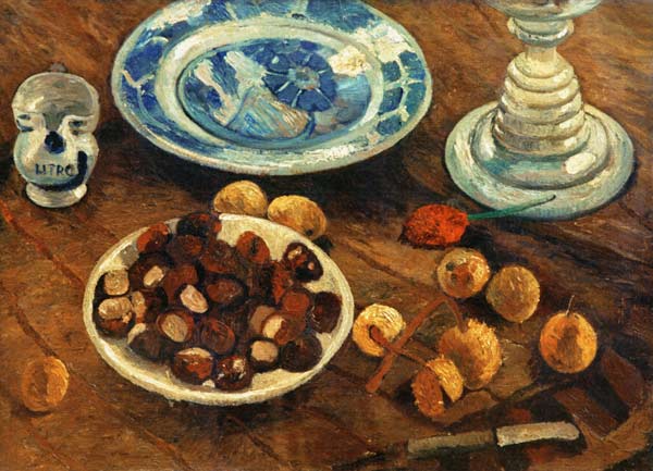 Chestnuts Still Life from Paula Modersohn-Becker