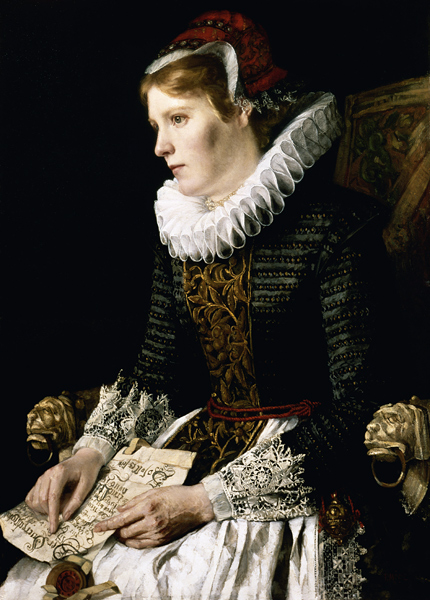 Portrait of a Noble Woman from Paula Monje