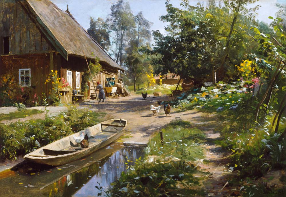 Sunny Day in the Countryside from Peder Moensted
