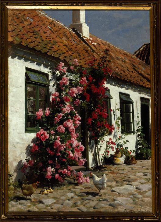 Climbing Roses at the Farm from Peder Moensted