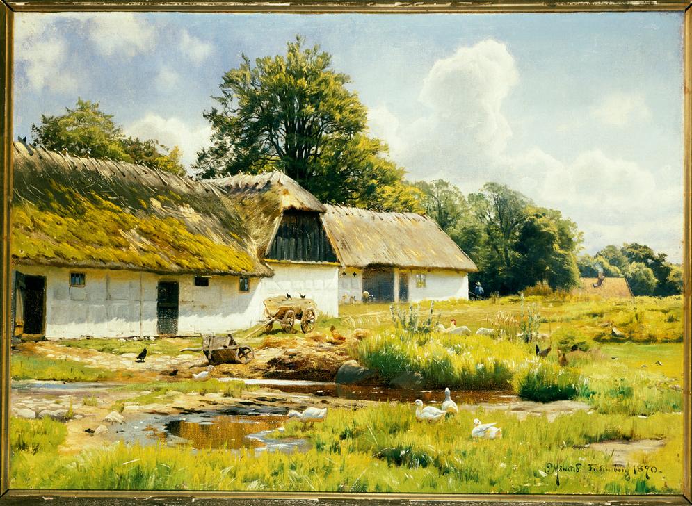 Summer's Day at the Farm from Peder Moensted