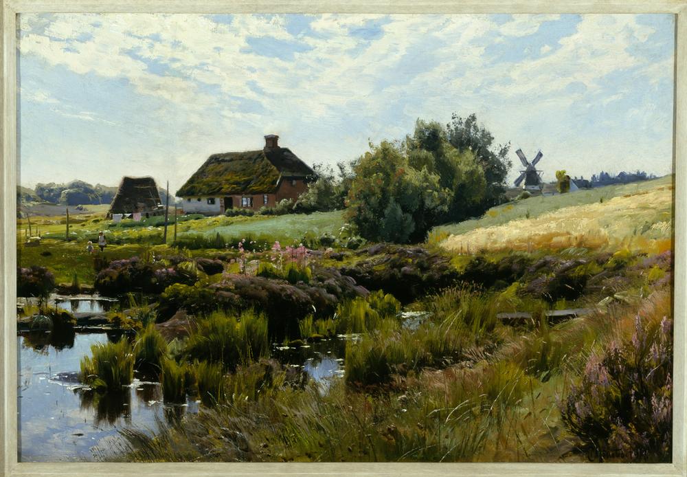 Summer's Day in the Countryside from Peder Moensted