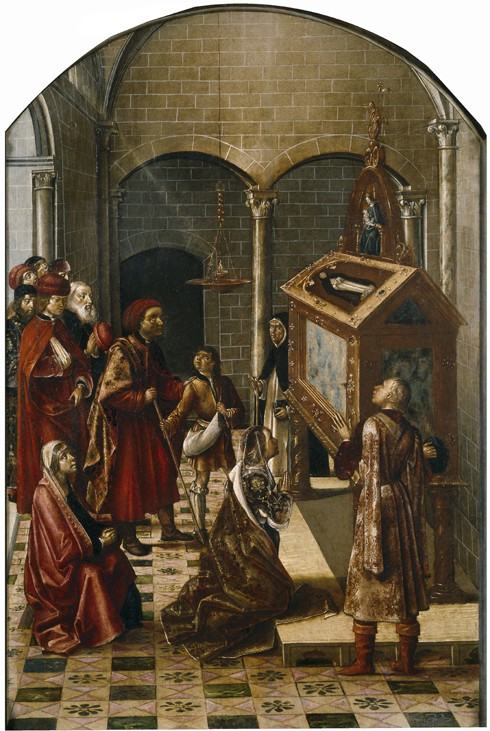 The Tomb of Saint Peter Martyr from Pedro Berruguete