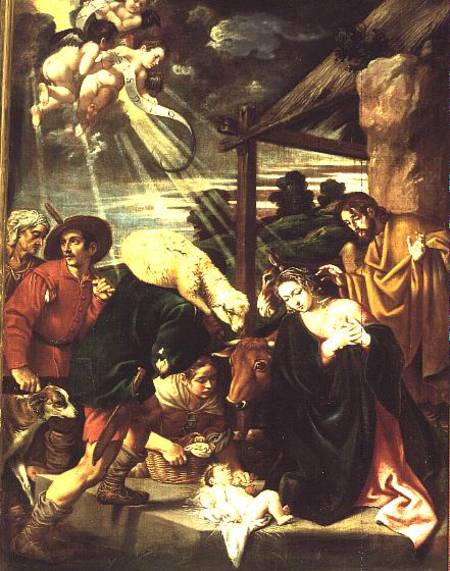 Adoration of the Shepherds from Pedro Orrente