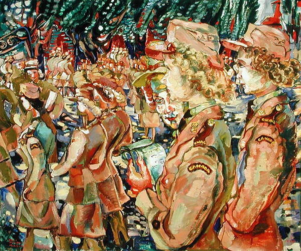 Morgenparade, 1944 from Pegi Nicol Macleod