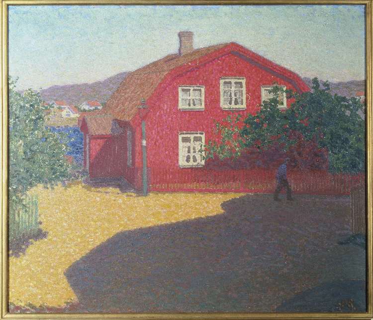 Rotes Haus in Fiskabackskil from Per Adolf (Pelle) Swedland