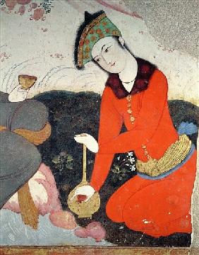 Courtier at the Court of Shah Abbas I (detail)