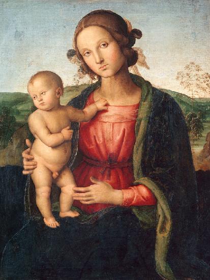 Perugino / Mary with child