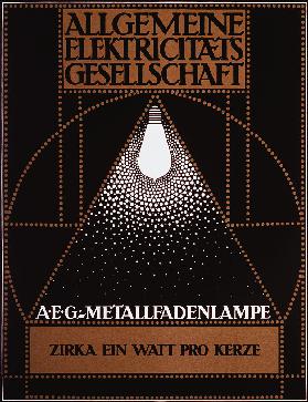 Advertising Poster for the General Electric Company [AEG]