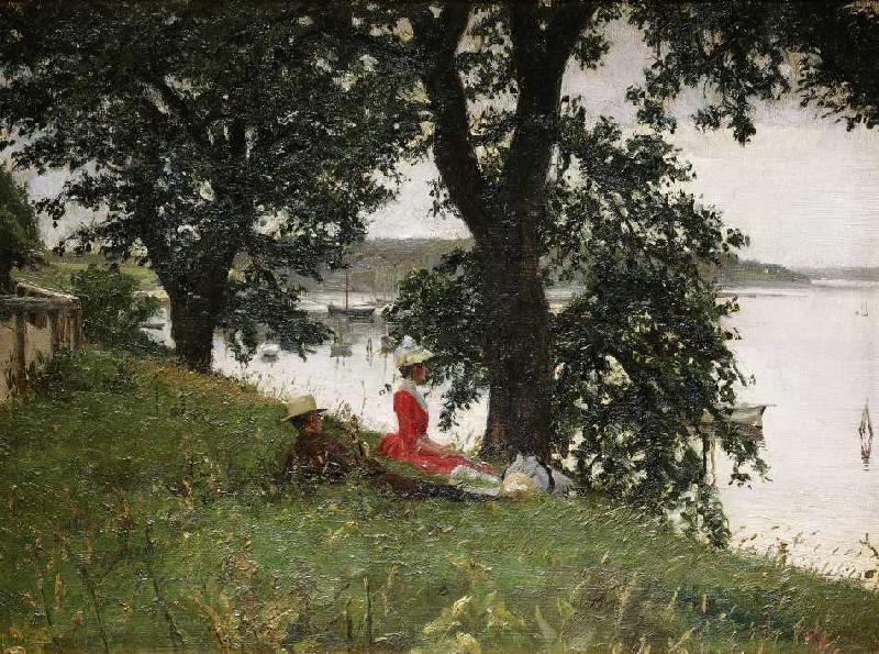 Am Ufer eines dänischen Sees. from Peter Ilstedt
