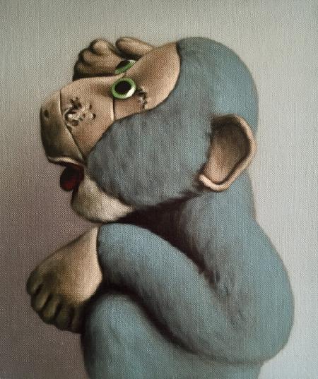 Soft Blue Monkey