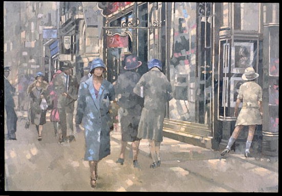 Bond Street, 1999 (oil on canvas)  from Peter  Miller