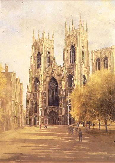 York Minster, 1991 (oil on canvas)  from Peter  Miller