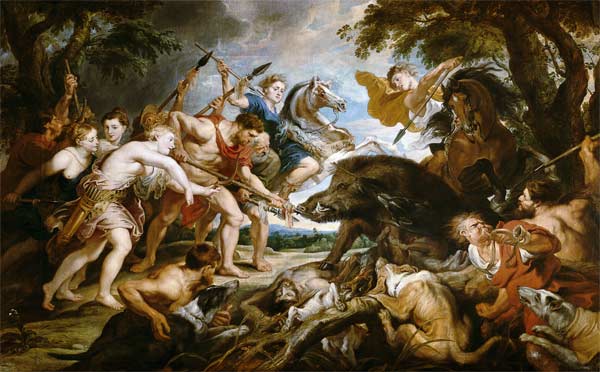 Die Jagd des Meleager und der Atalante from Peter Paul Rubens