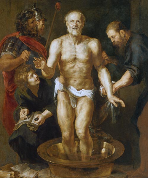 Der sterbende Seneca. from Peter Paul Rubens