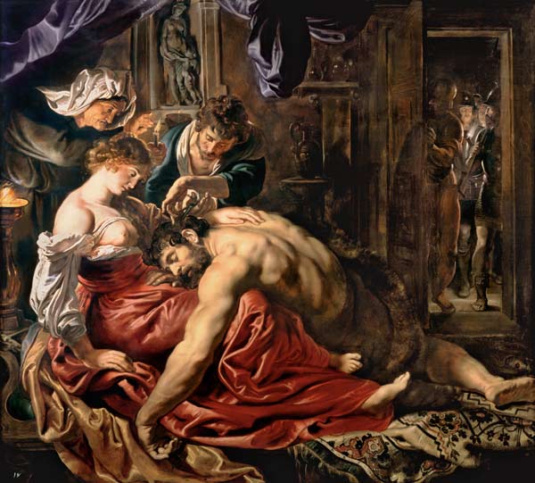 Samson and Delilah / Rubens from Peter Paul Rubens