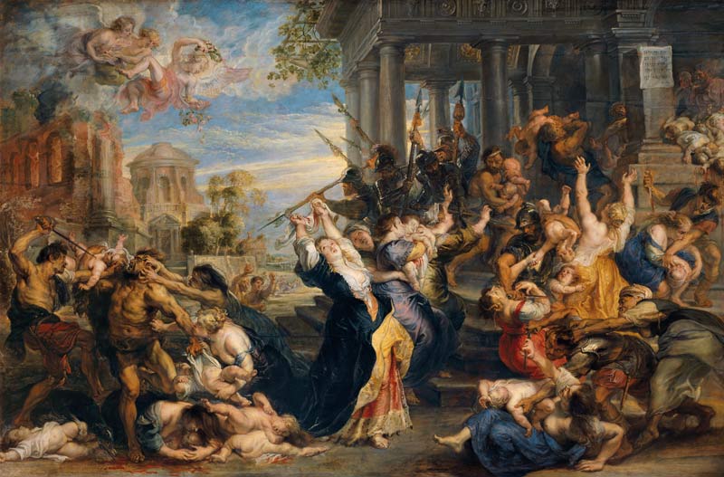 Der Bethlehemitische Kindermord. from Peter Paul Rubens