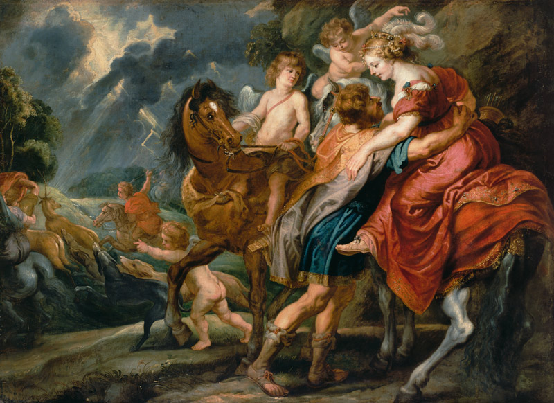 Dido und Aeneas. from Peter Paul Rubens