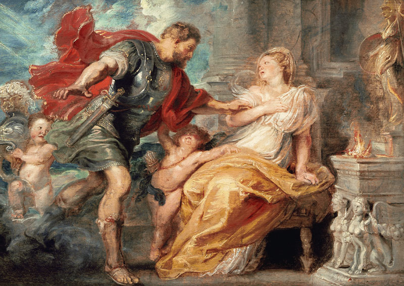 Peter Paul Rubens / Mars and Rhea Silvia from Peter Paul Rubens