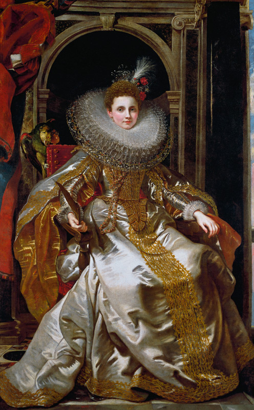 Portrait of Marchesa Maria Serra Pallavicino from Peter Paul Rubens