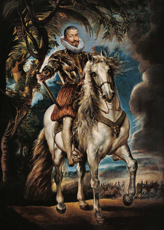Reiterbild des Herzogs von Lerma. from Peter Paul Rubens